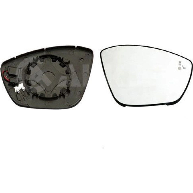 Spiegelglas, Außenspiegel 6436296 Spiegelglas, Außenspiegel 6436296