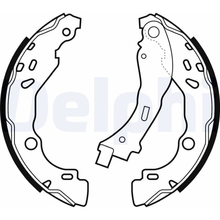 Bremsbackensatz LS2066 Bremsbackensatz LS2066