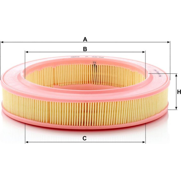 MANN-FILTER C 2536 Luftfilter MANN-FILTER C 2536 Luftfilter
