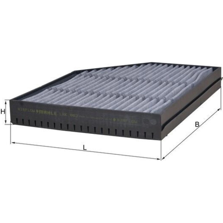 Filter, Innenraumluft LAK 863