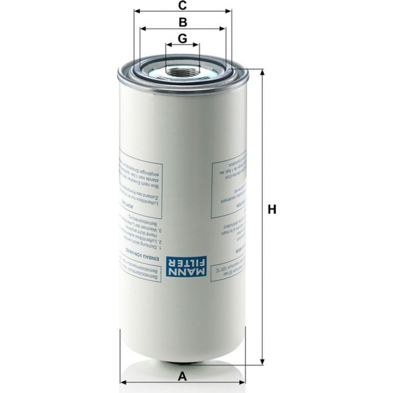 Filter, Drucklufttechnik LB 962/2