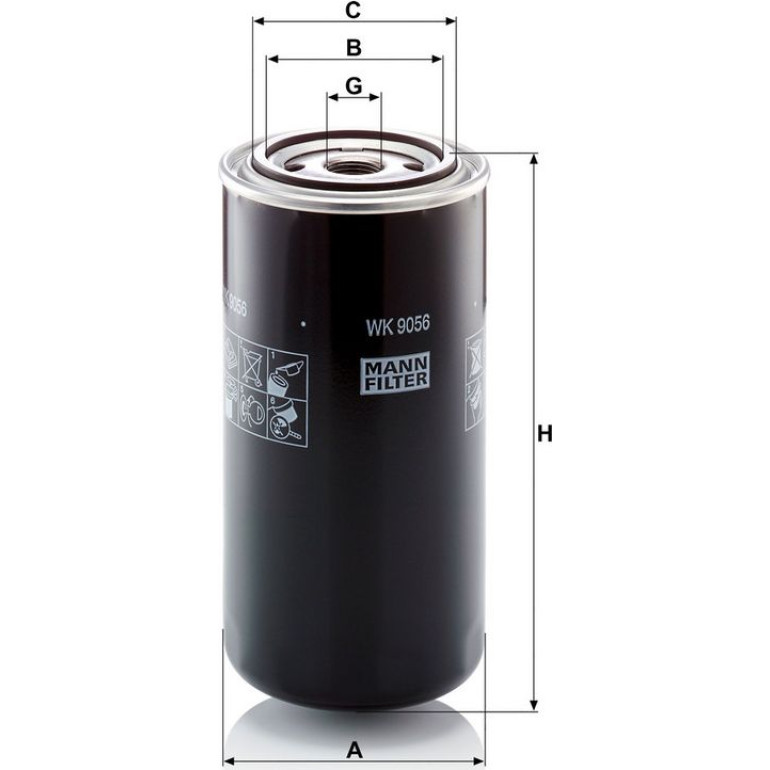 Kraftstofffilter WK 9056 Kraftstofffilter WK 9056