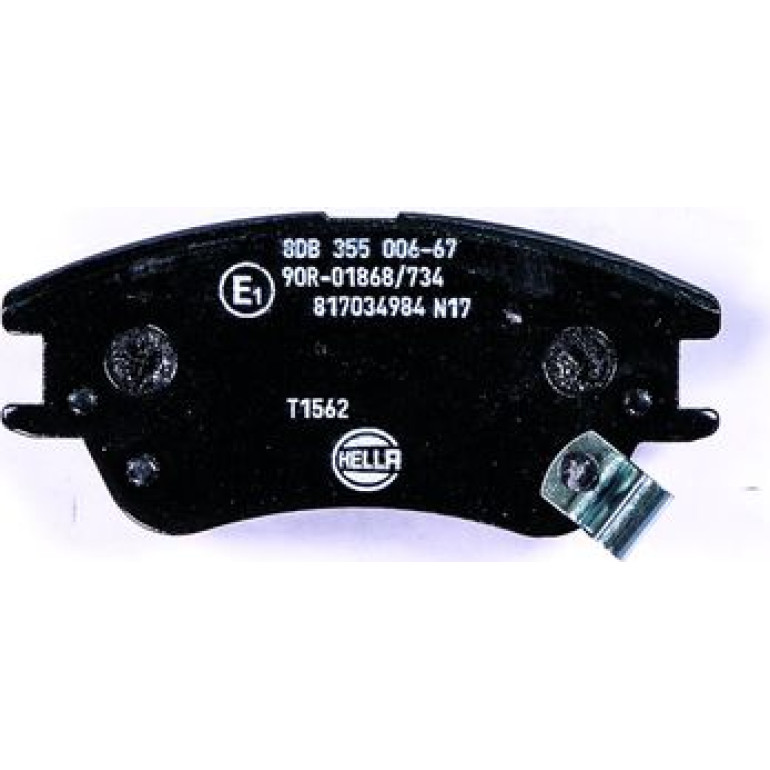 Bremsbelagsatz, Scheibenbremse 8DB 355 006-671 Bremsbelagsatz, Scheibenbremse 8DB 355 006-671