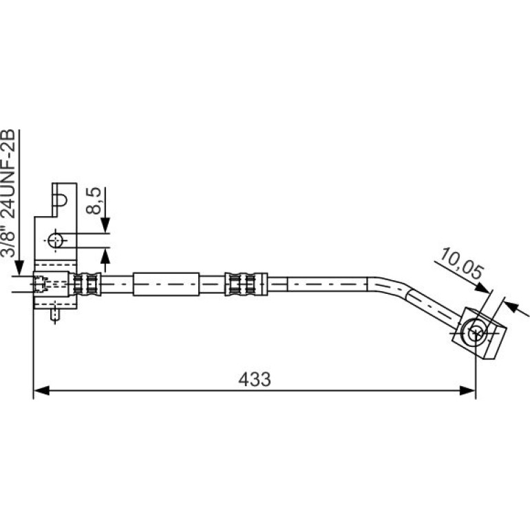 Bremsschlauch 1 987 476 149
