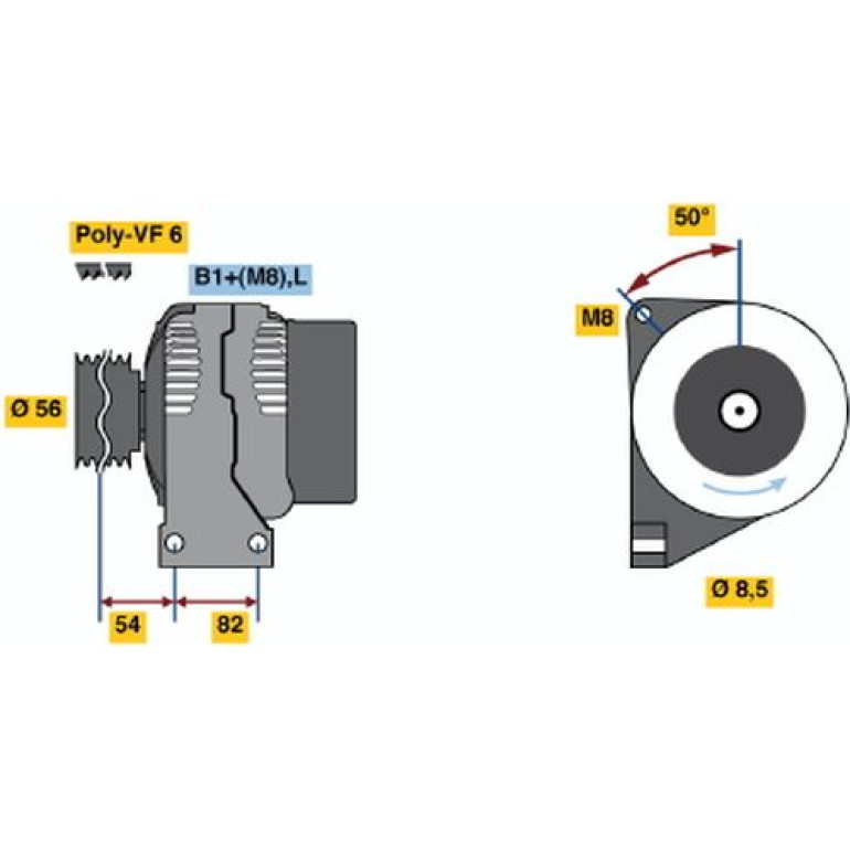 Generator 0 124 625 024