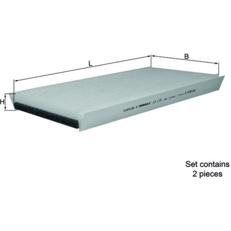 Filter, Innenraumluft LA 173/S