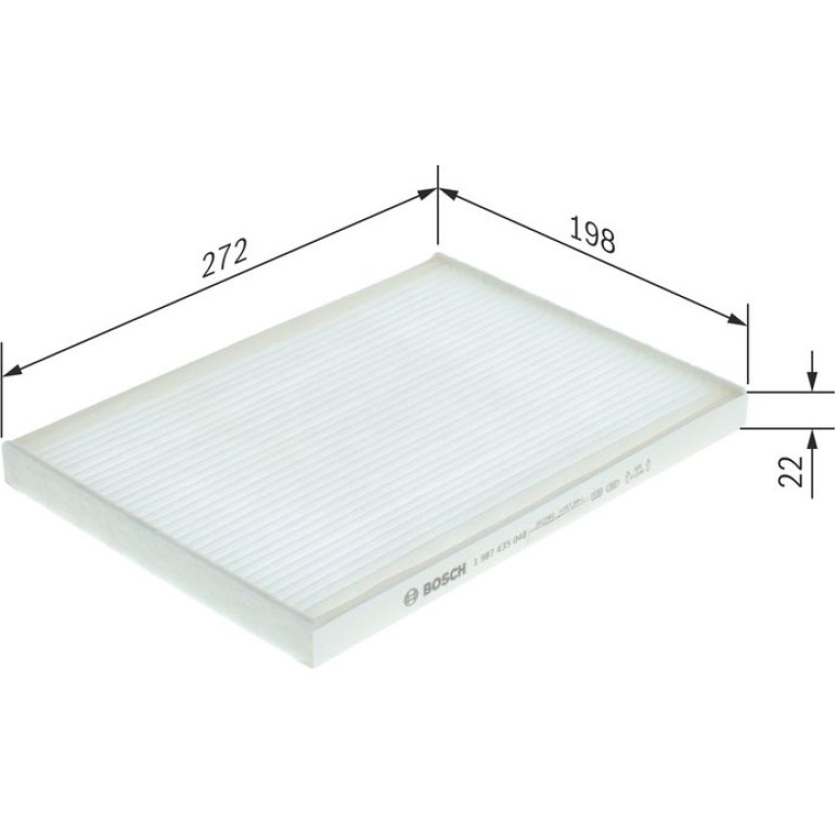 BOSCH 1 987 435 048 Innenraumfilter BOSCH 1 987 435 048 Innenraumfilter