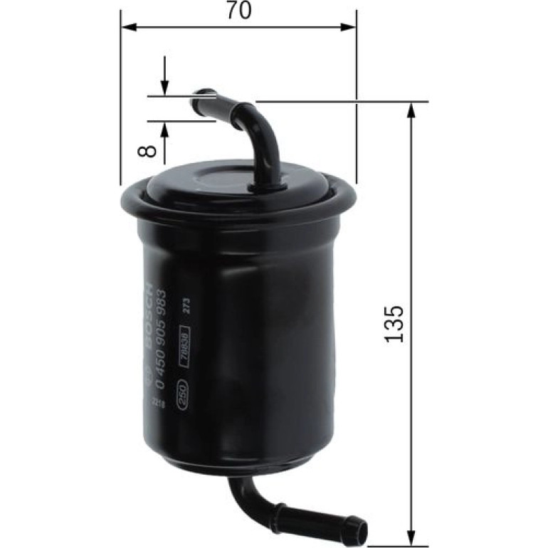 Kraftstofffilter 0 450 905 983