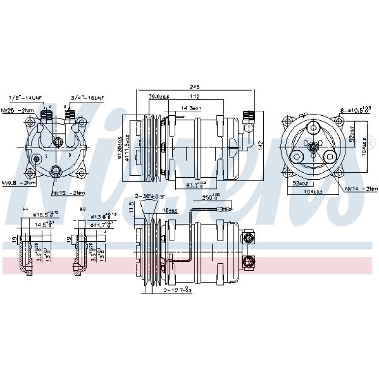 Kompressor, Klimaanlage 89321 Kompressor, Klimaanlage 89321