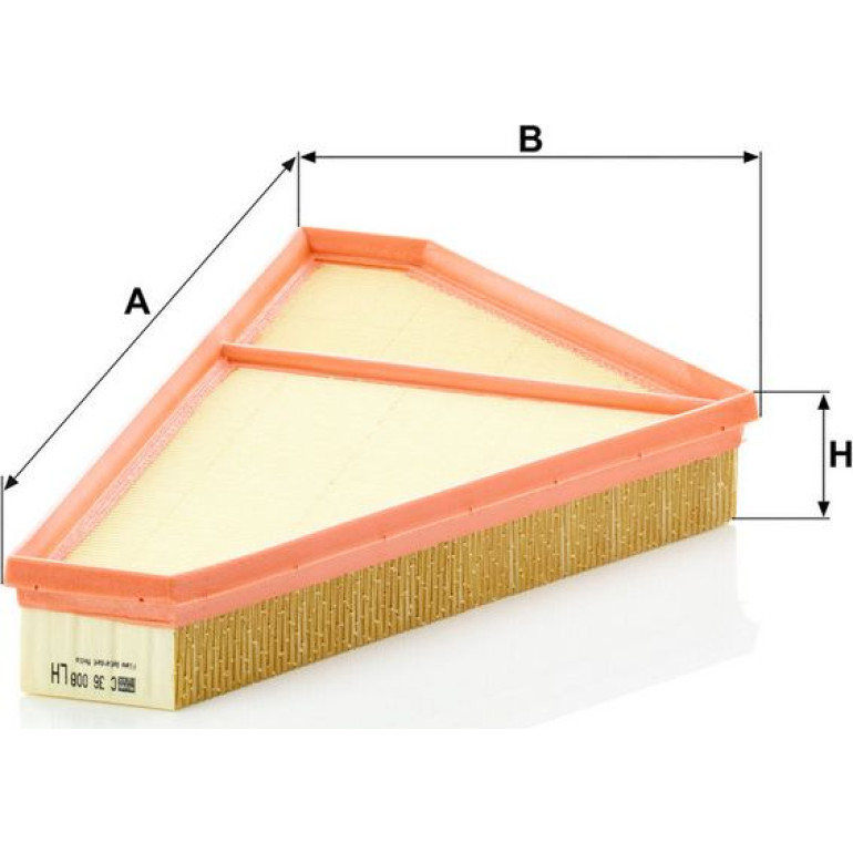 MANN-FILTER C 36 008 Luftfilter MANN-FILTER C 36 008 Luftfilter