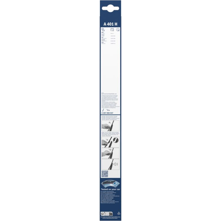 BOSCH A 401 H Scheibenwischer Rear Aerotwin 3 397 008 047 BOSCH A 401 H Scheibenwischer Rear Aerotwin 3 397 008 047