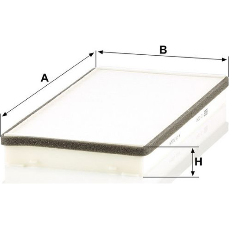 MANN-FILTER CU 3340 Innenraumfilter, Partikelfilter MANN-FILTER CU 3340 Innenraumfilter, Partikelfilter