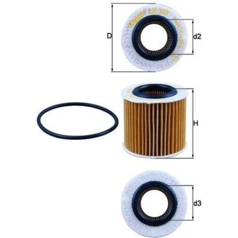 Ölfilter OX 360D Ölfilter OX 360D