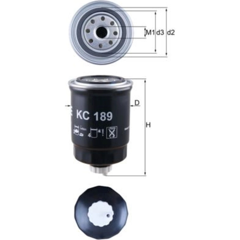 Kraftstofffilter KC 189