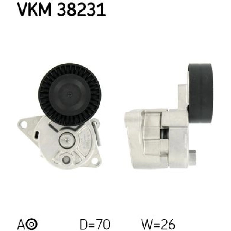 Spannrolle, Keilrippenriemen VKM 38231