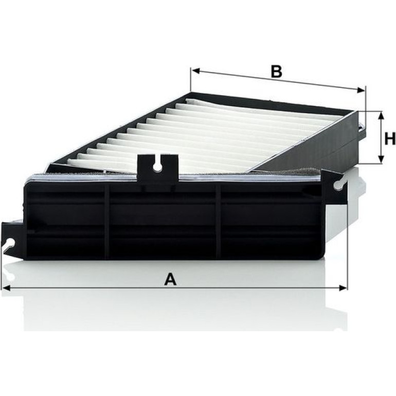 MANN-FILTER CU 2709 Innenraumfilter, Partikelfilter MANN-FILTER CU 2709 Innenraumfilter, Partikelfilter