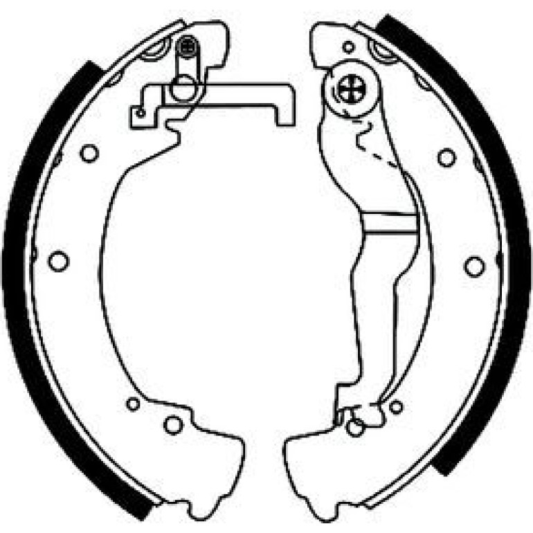 Bremsbackensatz 91044600 Bremsbackensatz 91044600