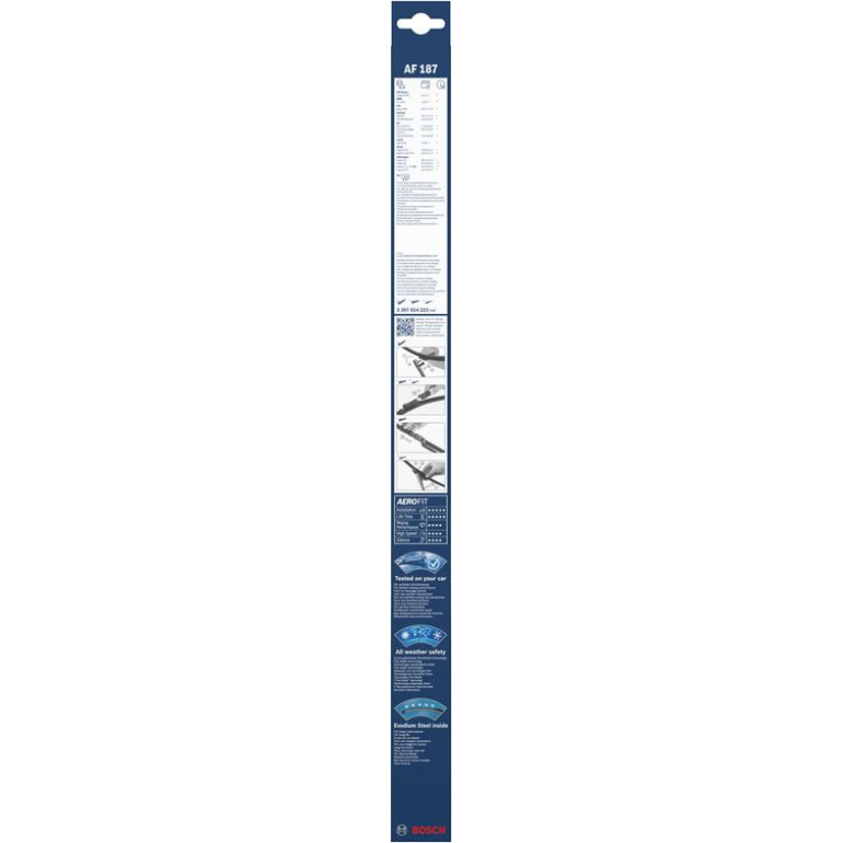 BOSCH AF 187 Scheibenwischer Aerofit 3 397 014 223 BOSCH AF 187 Scheibenwischer Aerofit 3 397 014 223