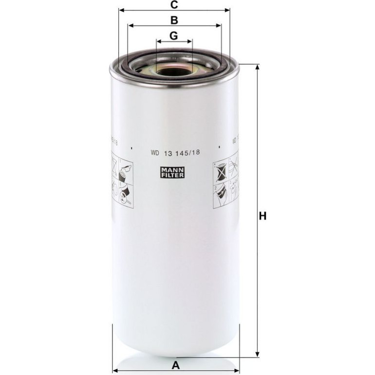 Ölfilter WD 13 145/18