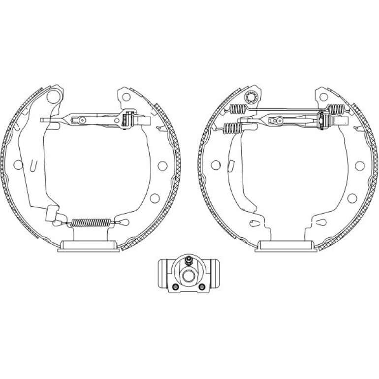 Bremsbackensatz 8DB 355 004-691 Bremsbackensatz 8DB 355 004-691