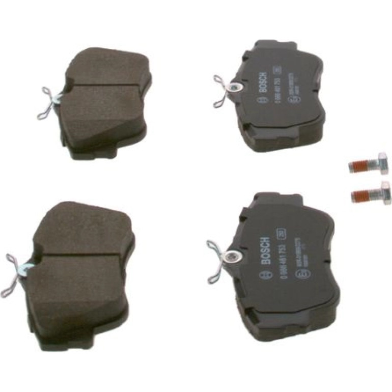 Bremsbelagsatz, Scheibenbremse 0 986 461 753 Bremsbelagsatz, Scheibenbremse 0 986 461 753