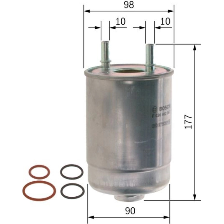 Kraftstofffilter F 026 402 067 Kraftstofffilter F 026 402 067