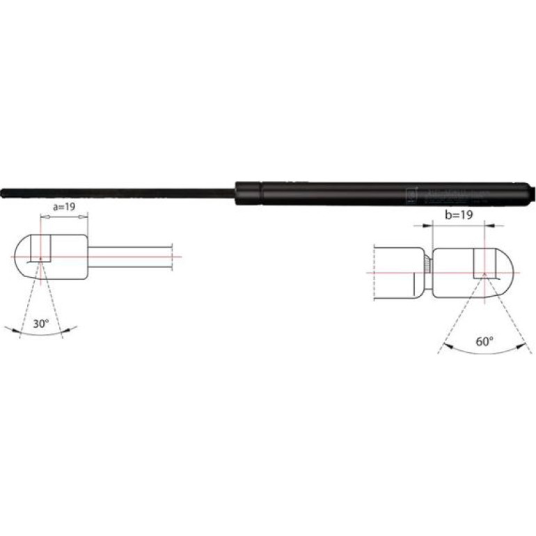 Gasfeder, Koffer-/Laderaum 2110461 Gasfeder, Koffer-/Laderaum 2110461