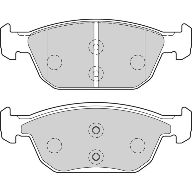 Bremsbelagsatz, Scheibenbremse 302765 Bremsbelagsatz, Scheibenbremse 302765