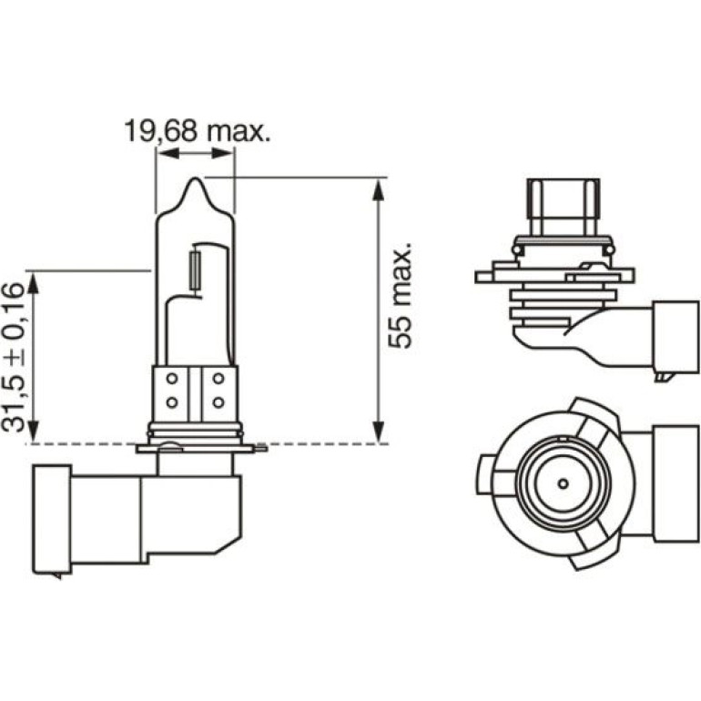 Glühlampe, Fernscheinwerfer 1 987 302 152