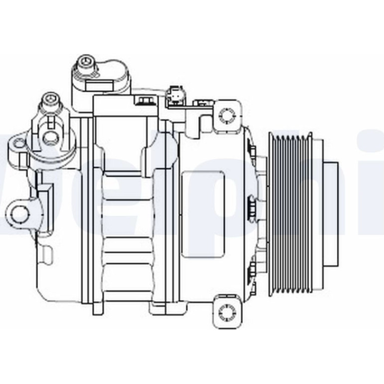 Kompressor, Klimaanlage CS20479
