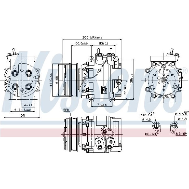 Kompressor, Klimaanlage 89235 Kompressor, Klimaanlage 89235