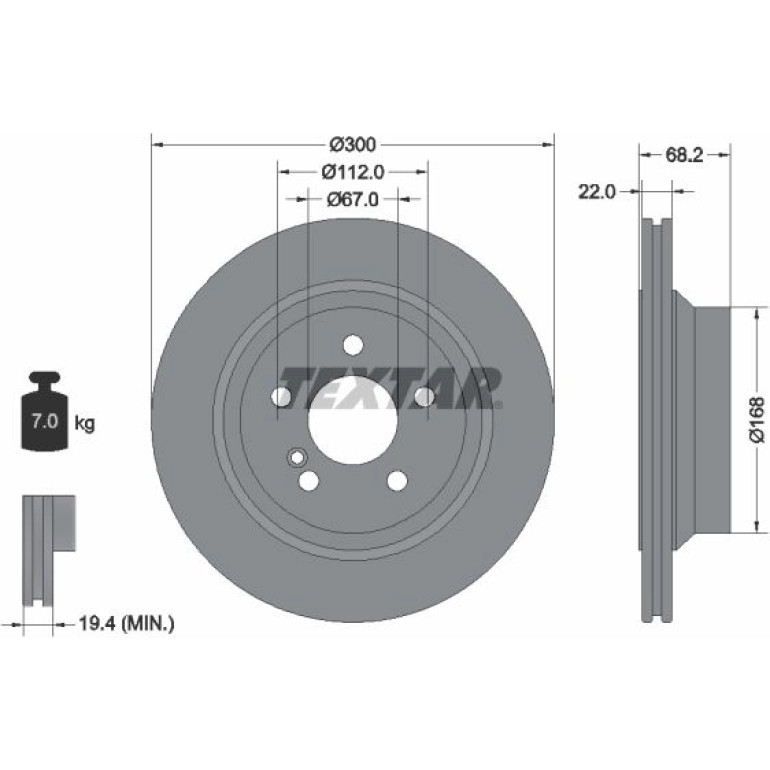Bremsscheibe 92115505