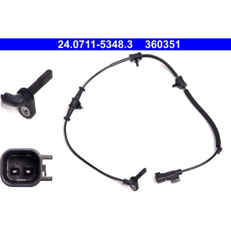Sensor, Raddrehzahl 24.0711-5348.3 Sensor, Raddrehzahl 24.0711-5348.3