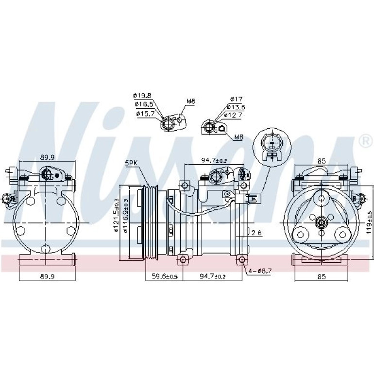 Kompressor, Klimaanlage 89294