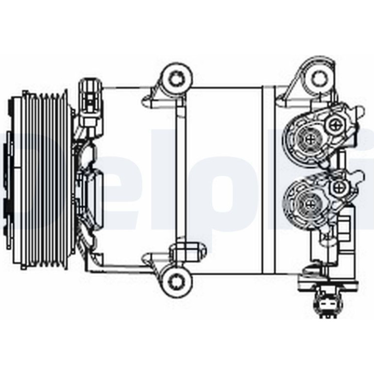 Kompressor, Klimaanlage CS20553 Kompressor, Klimaanlage CS20553
