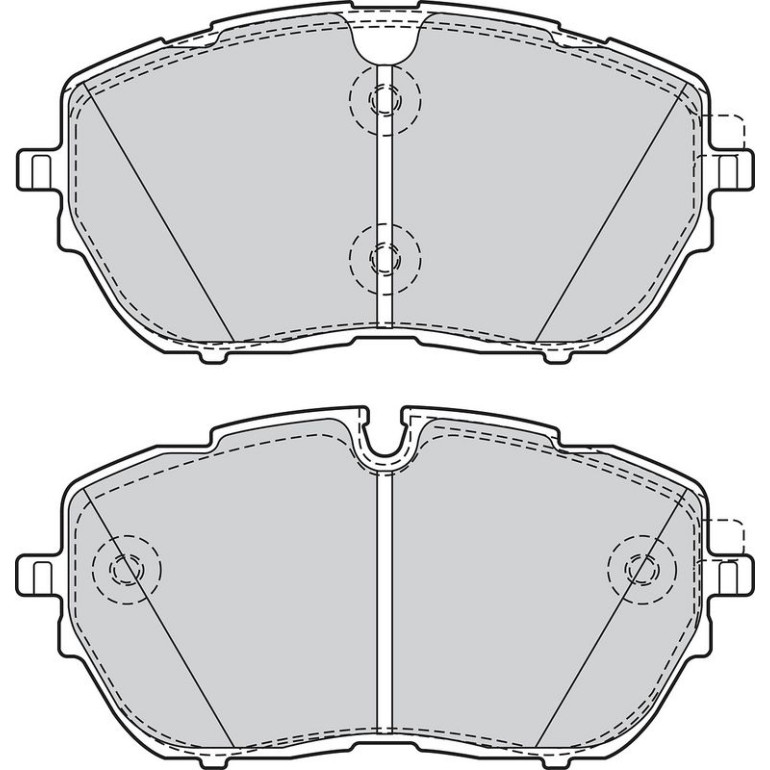 Bremsbelagsatz, Scheibenbremse 302205