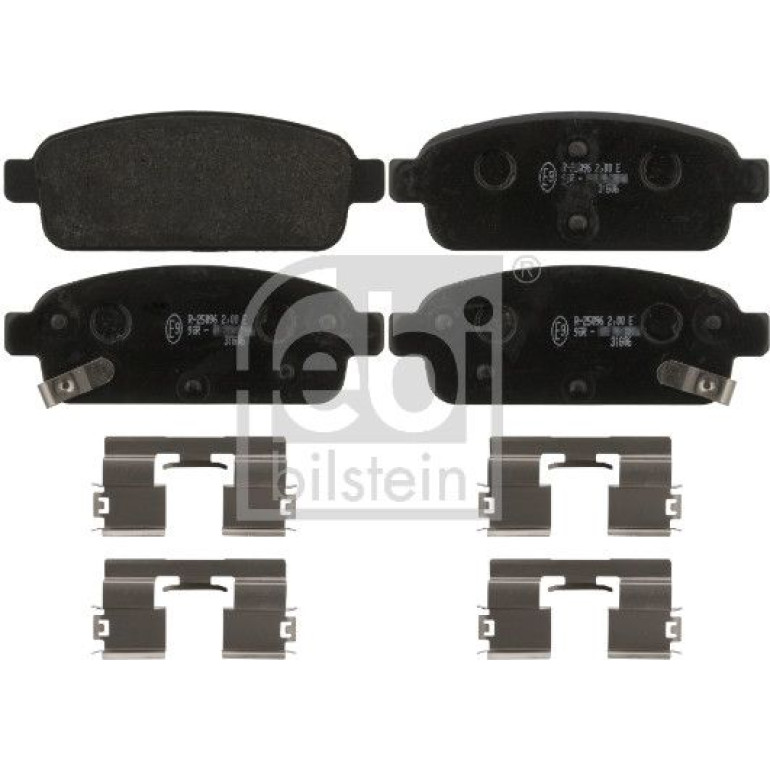 FEBI BILSTEIN 16893 Bremsbeläge FEBI BILSTEIN 16893 Bremsbeläge