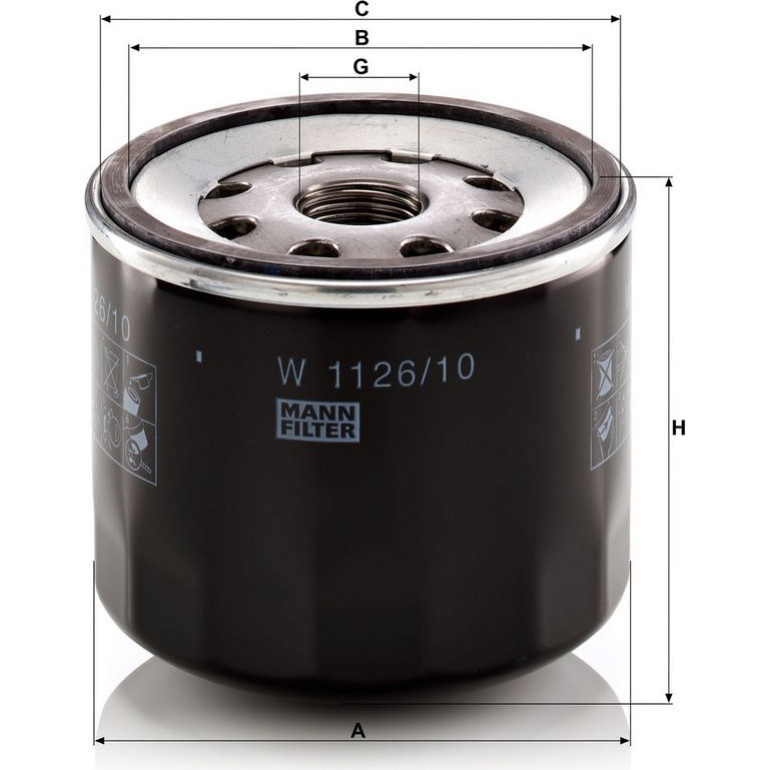 Ölfilter W 1126/10 Ölfilter W 1126/10