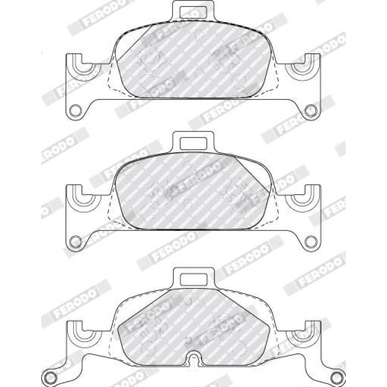 Bremsbelagsatz, Scheibenbremse FDB5101 Bremsbelagsatz, Scheibenbremse FDB5101