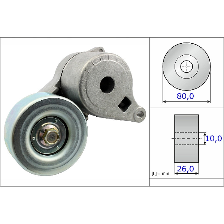 Spannarm, Keilrippenriemen 534 0509 10 Spannarm, Keilrippenriemen 534 0509 10