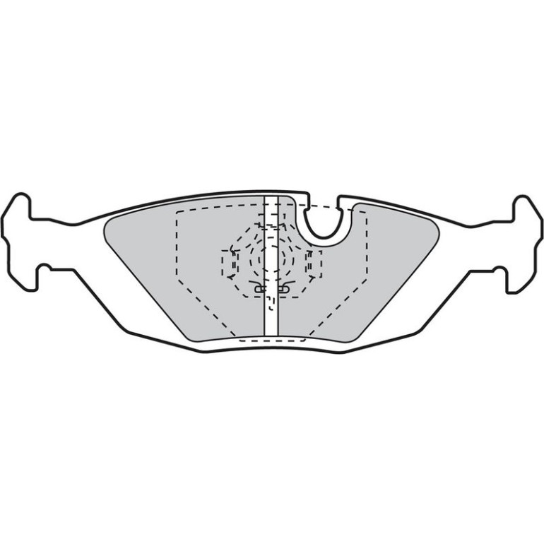Bremsbelagsatz, Scheibenbremse 598103 Bremsbelagsatz, Scheibenbremse 598103
