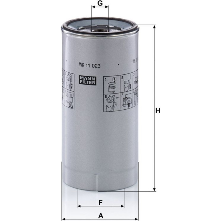 Kraftstofffilter WK 11 023 Z