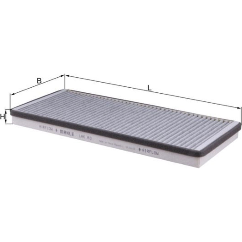 Filter, Innenraumluft LAK 83
