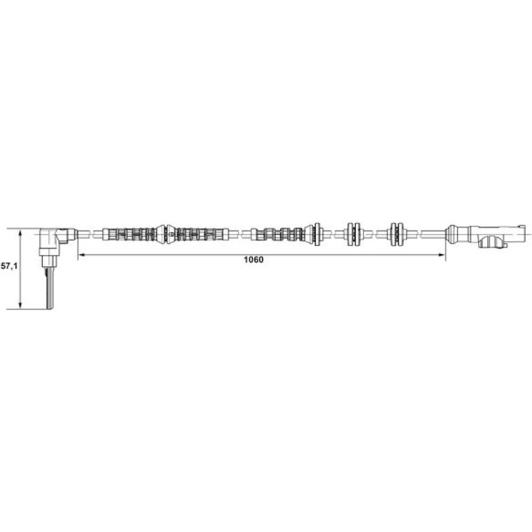 Sensor, Raddrehzahl 0 265 007 685 Sensor, Raddrehzahl 0 265 007 685