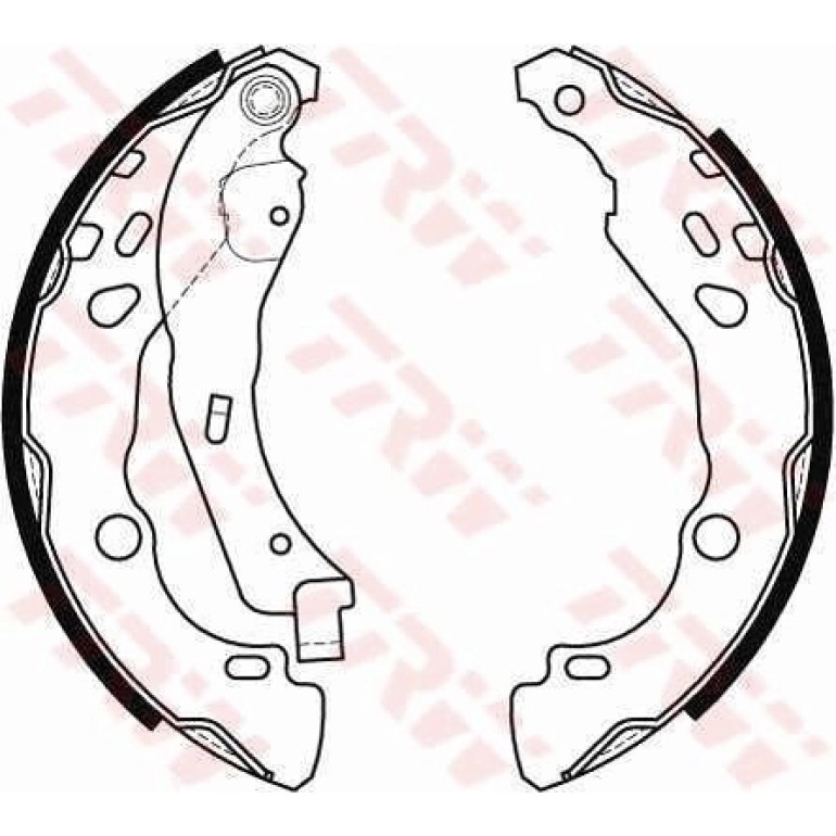 Bremsbackensatz GS8455 Bremsbackensatz GS8455