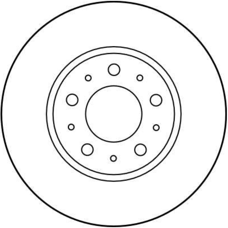 Bremsscheibe DF2671 Bremsscheibe DF2671