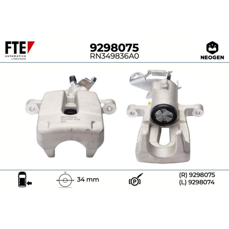 Bremssattel 9298075 Bremssattel 9298075