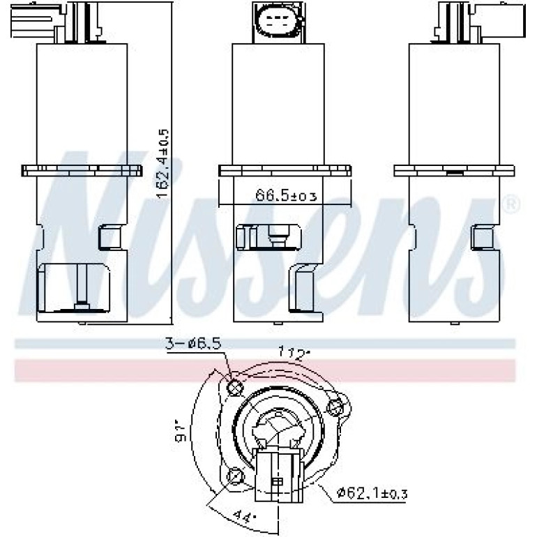 AGR-Ventil 98163 AGR-Ventil 98163