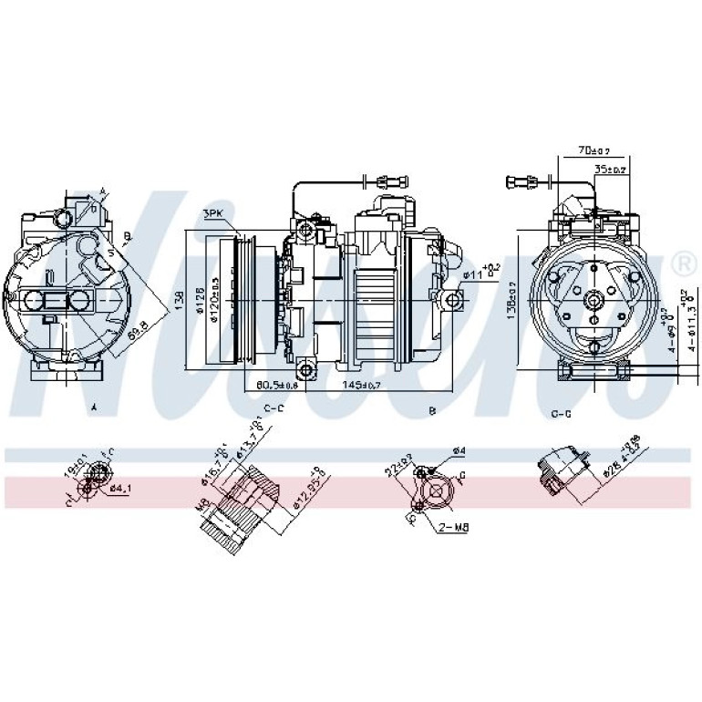 Kompressor, Klimaanlage 89027
