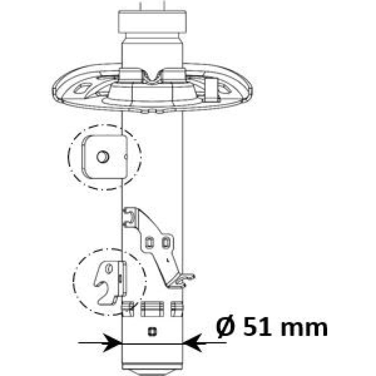 Stoßdämpfer 3348012 Stoßdämpfer 3348012